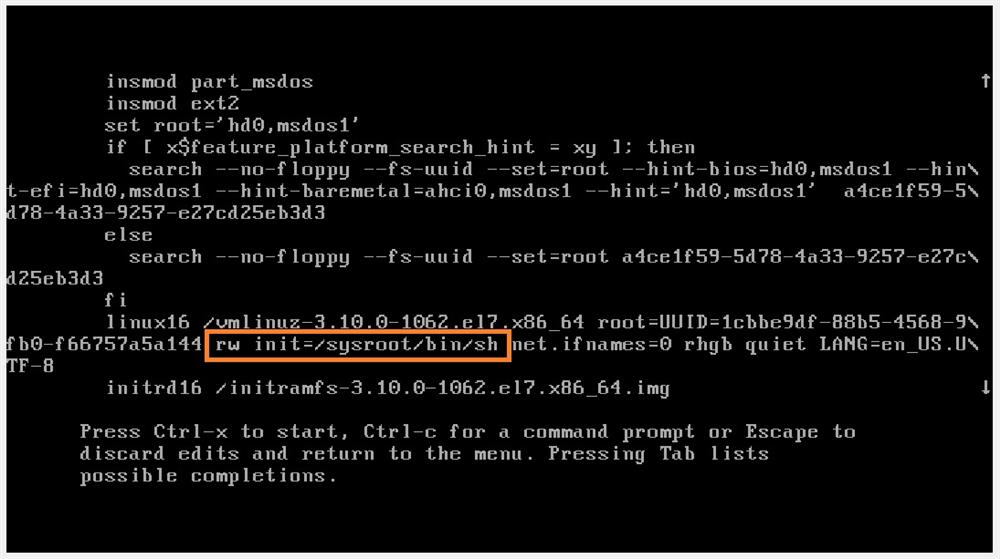 change root user password-issabel-5